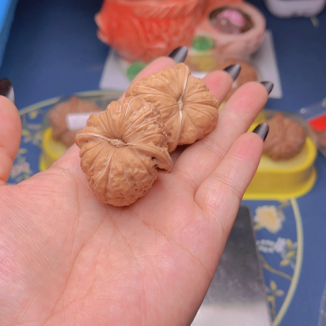 文玩核桃把件歪*油南瓜墩39