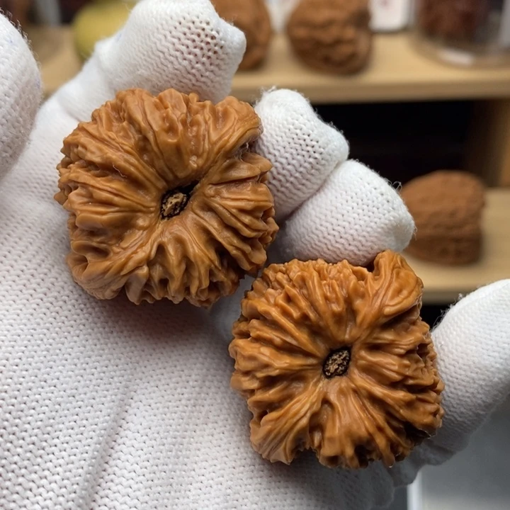 吊坠文玩核桃天眼拉丝酒杯凹底刮尖福利37尺1253