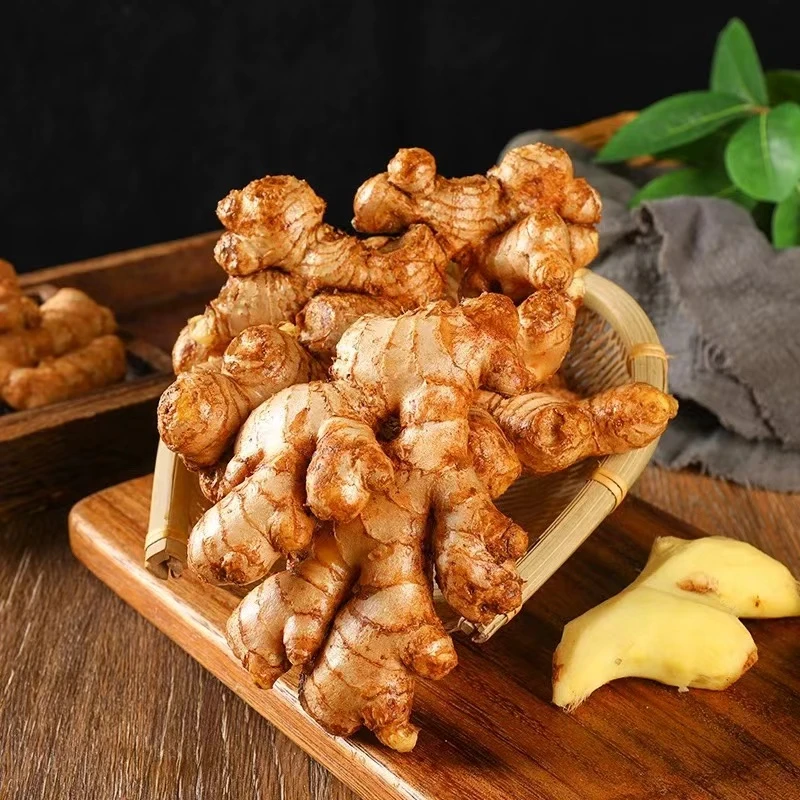 云南小黄姜新鲜现挖生姜老姜香味浓郁辛辣够味山地种植整箱批发①