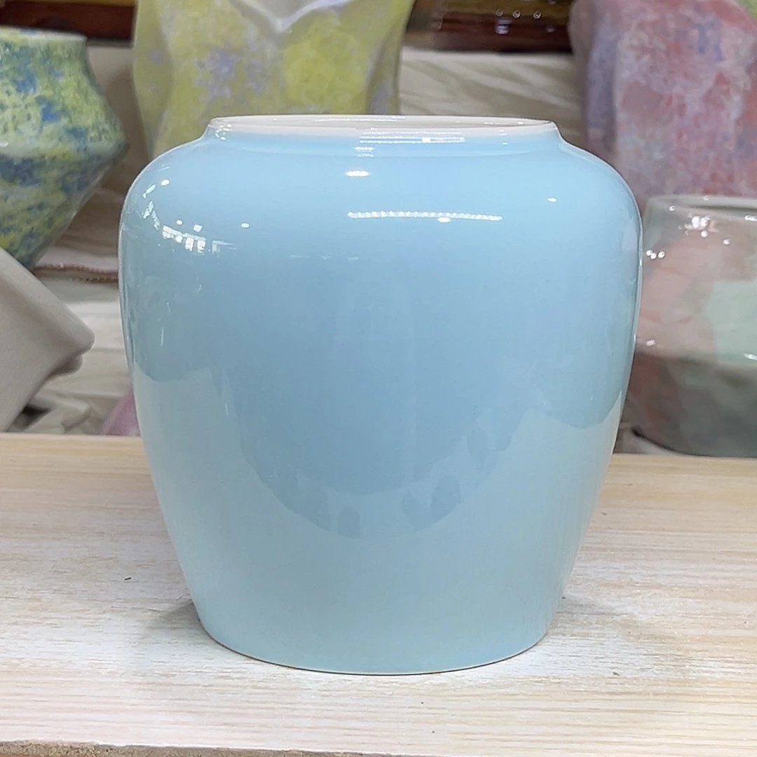 陶瓷绿植多肉微瑕花盆外口径：8*13