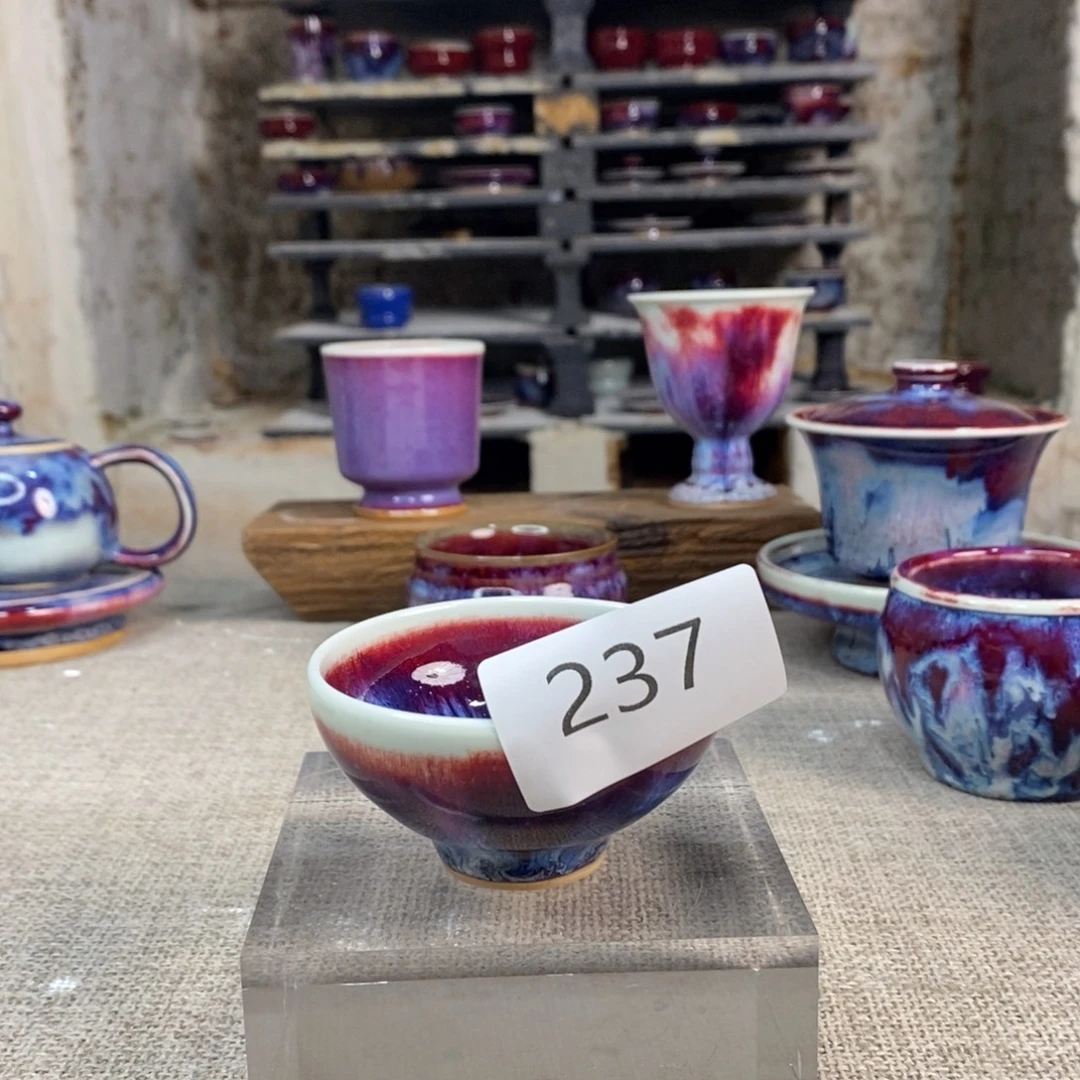 予***咊陶摆件开窑大吉，神垕钧瓷