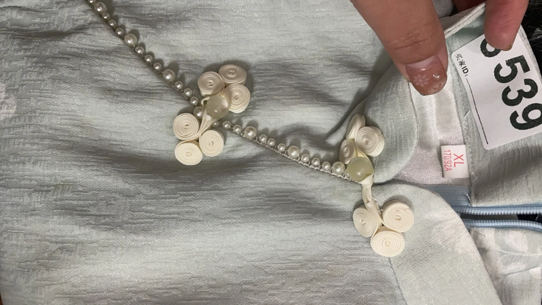 -539-瑕-------改良款旗袍