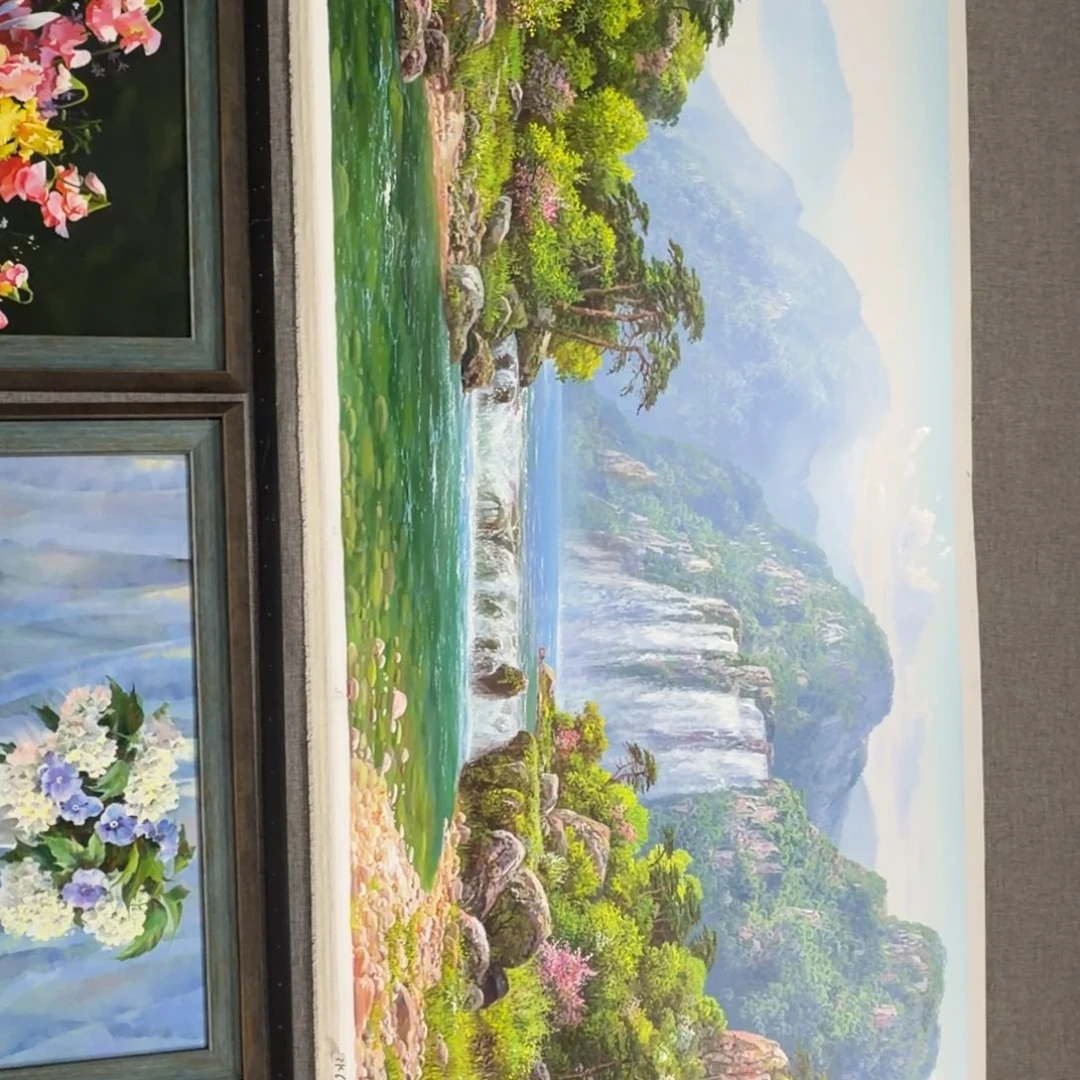 油画加油加油加油努力加油努力