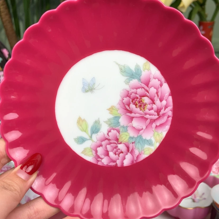 【闪购商品】壶承底部小微瑕手绘
