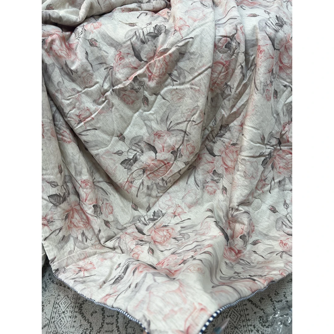 微瑕孤品外单尾单罗布麻高含量双人四季被子