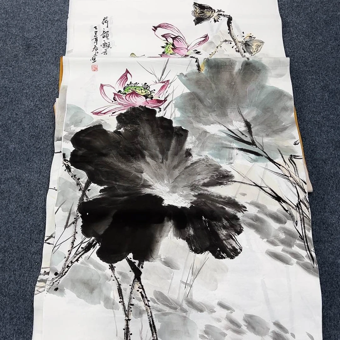 国画纯手绘作品欣赏图