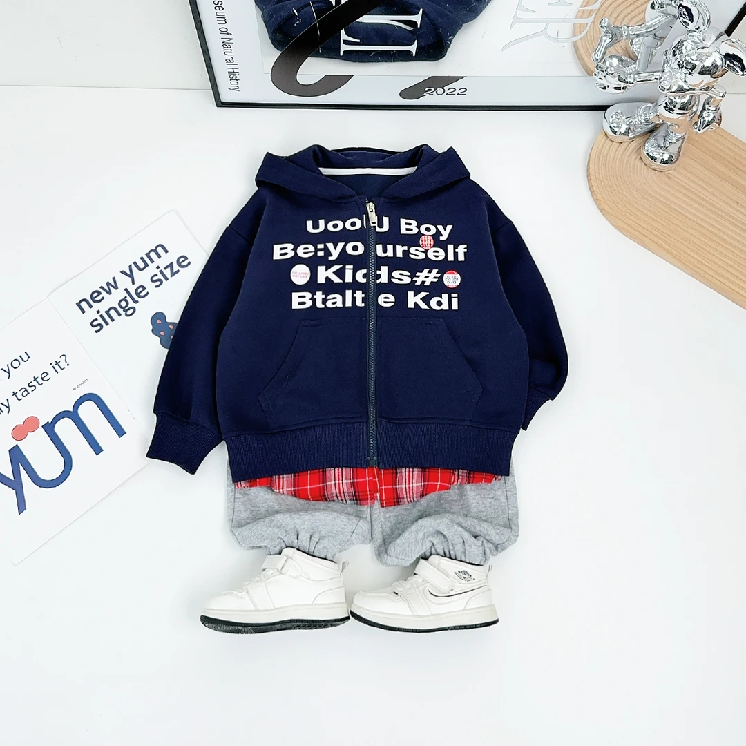 男童外套春秋款2025新款春装儿童夹克洋气 BDC25651 悠悠童话童装