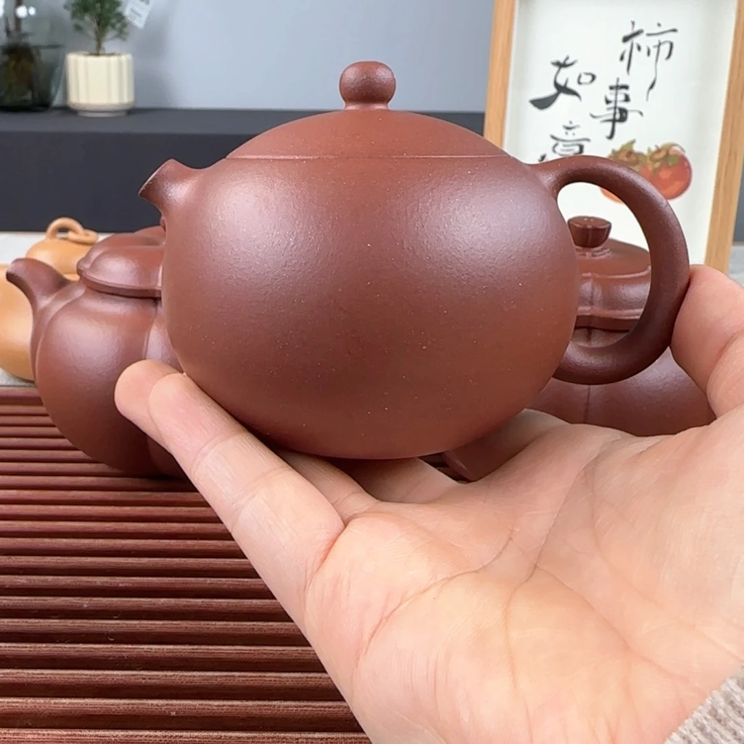 紫砂茶壶千**间微瑕西施底槽青