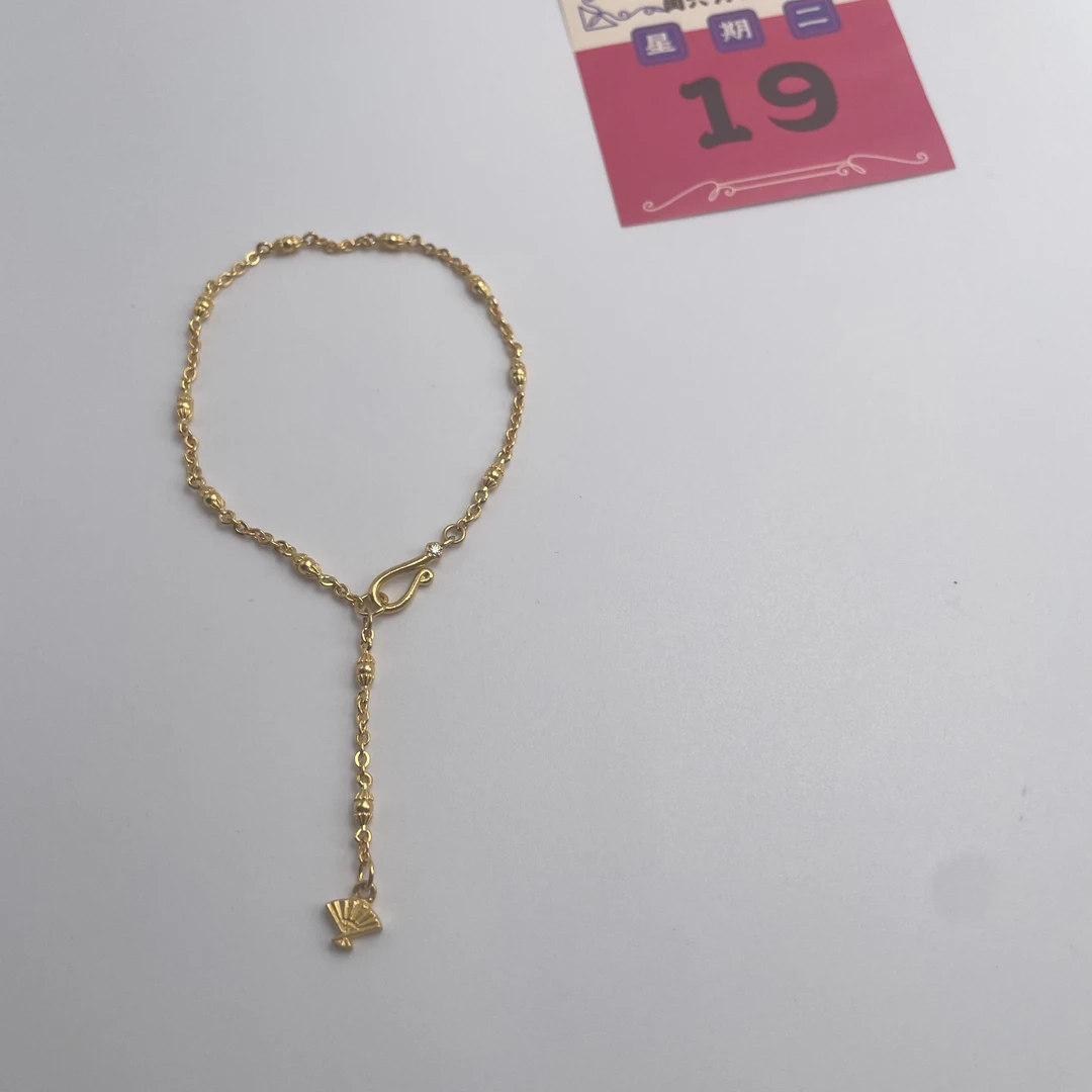 【周小福珠宝】足金999DIY手工定制手链