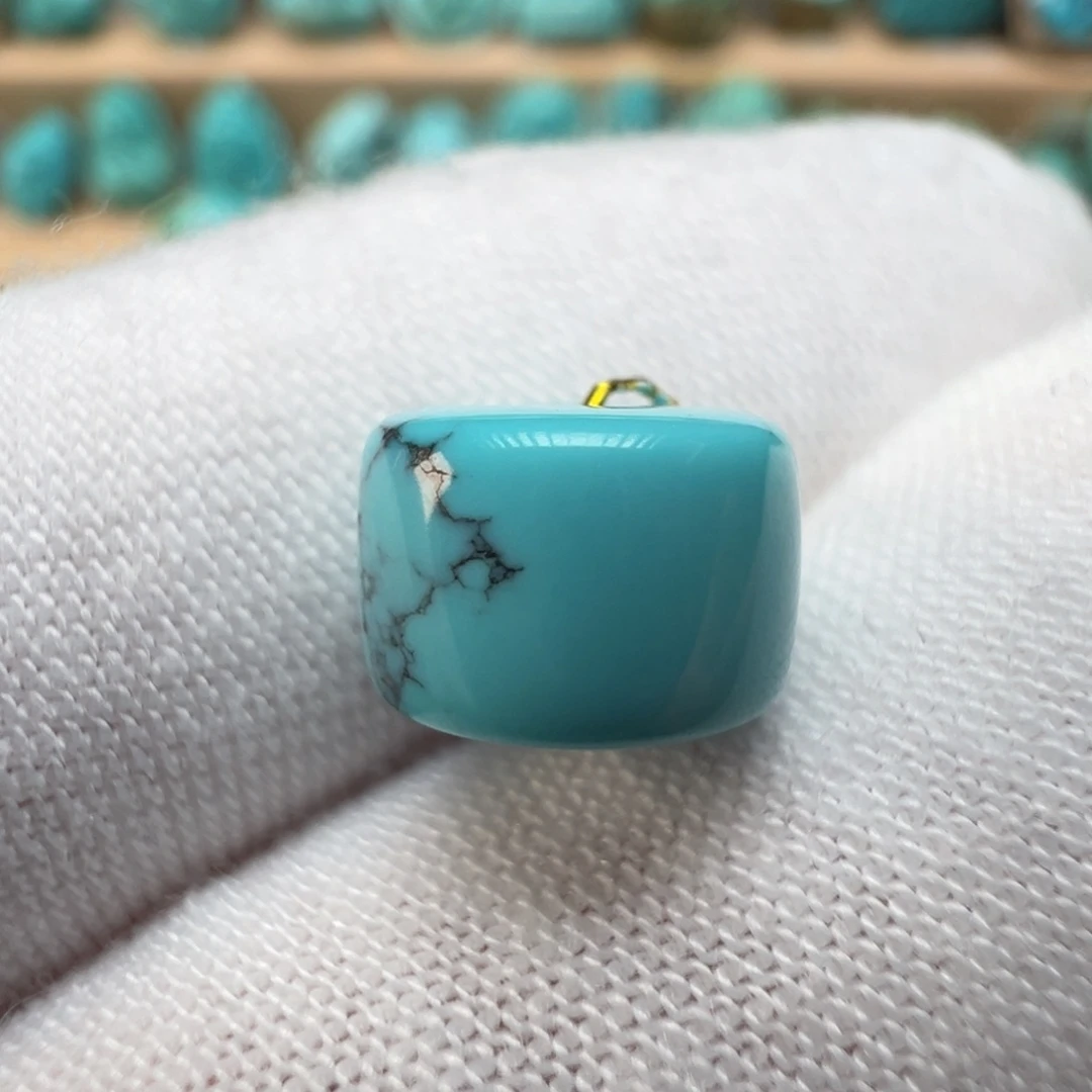 绿松石未镶嵌配饰9*6.1