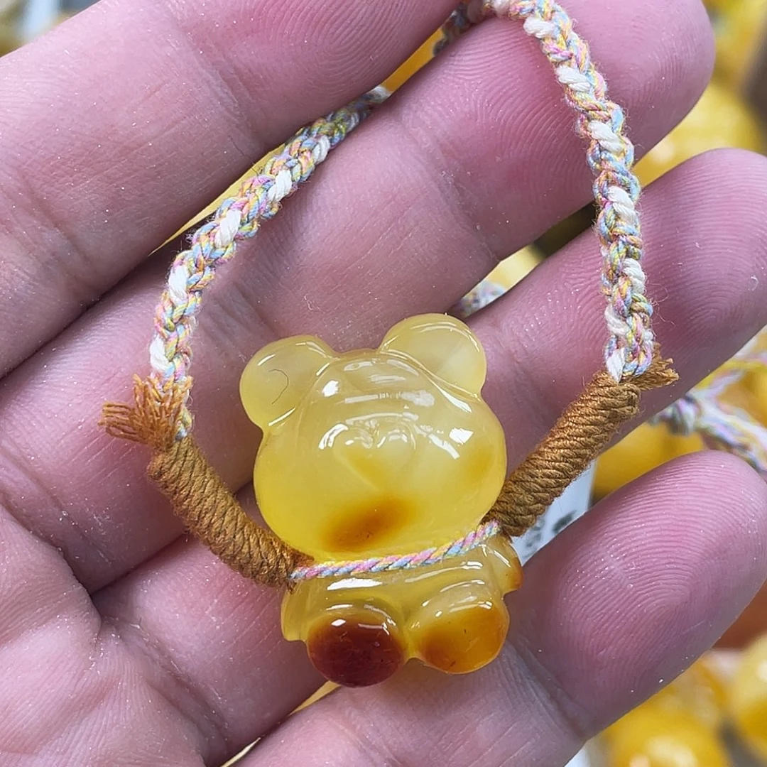 琥珀未镶嵌珠宝奇石琥珀