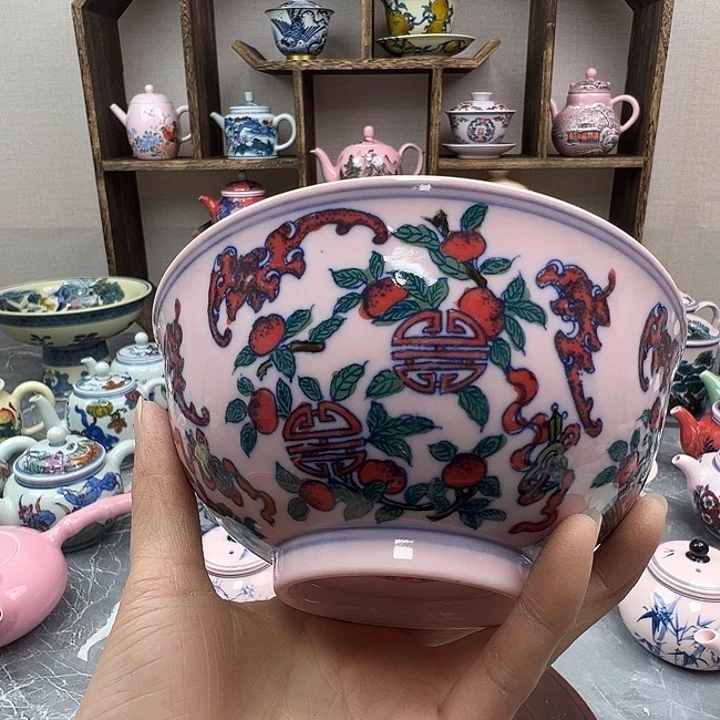 陶摆件景德镇陶瓷567老厂瓷97