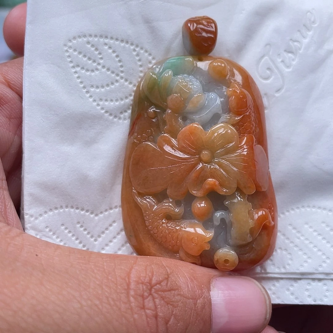 颈饰未镶嵌翡翠翡玉缘翡翠