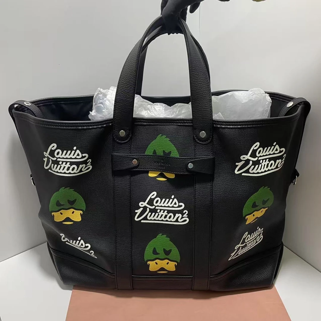 99新 LouisVuitton/路易威登 嘉壹（6850） lv nigo鸭子托特
