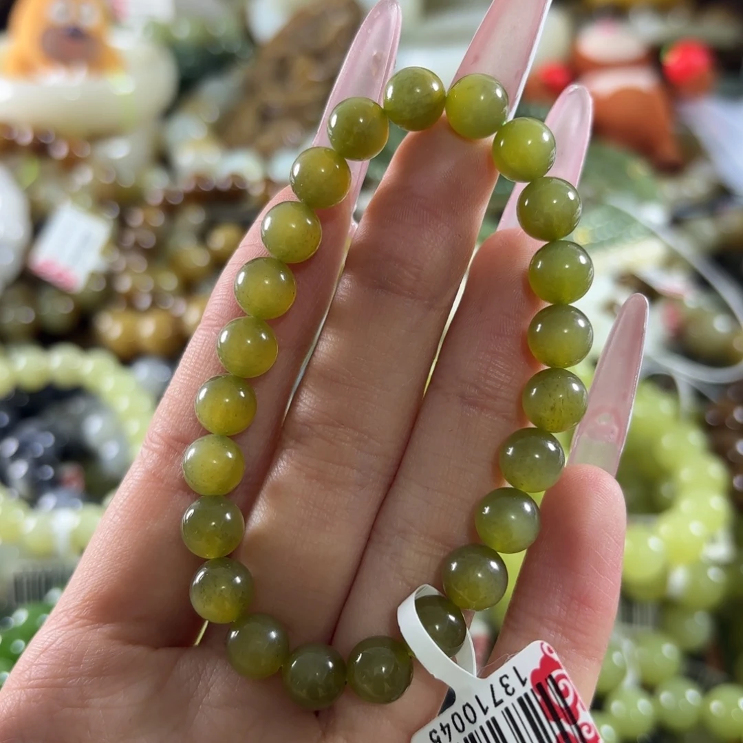 和田玉未镶嵌手链45