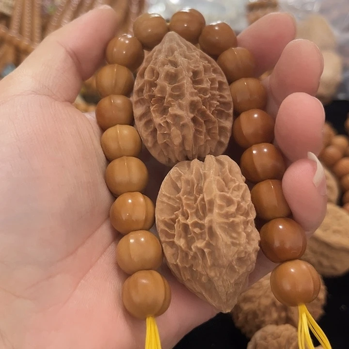 把件文玩核桃猴头鲨鱼背➕赠品瑕疵招财鼠