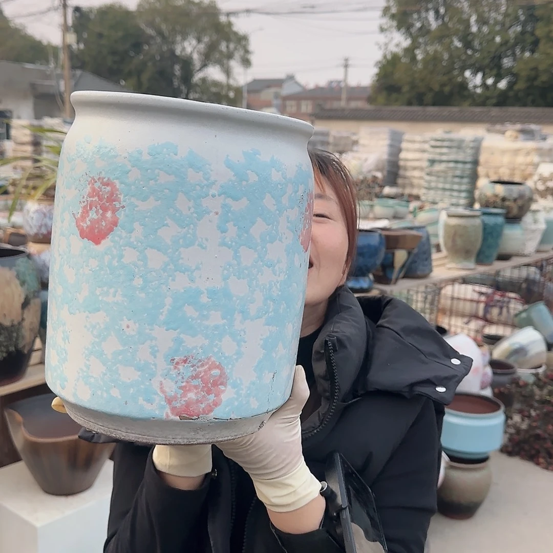 王嫂花盆1211-155高28口20