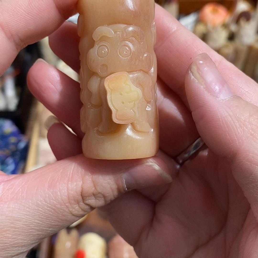 把件鹿骨M55蜡笔小新配饰