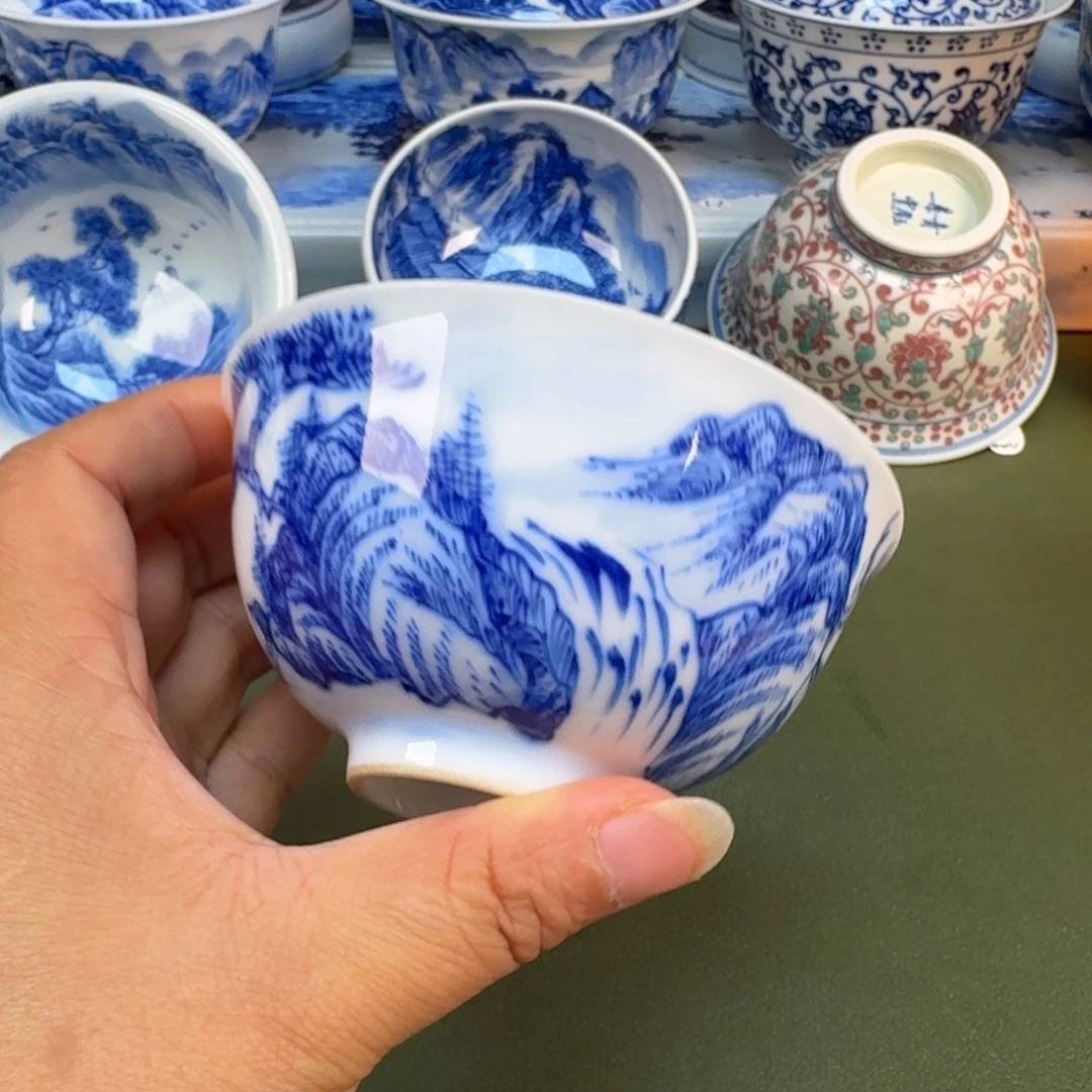 景德镇纯手绘茶具圆圆233