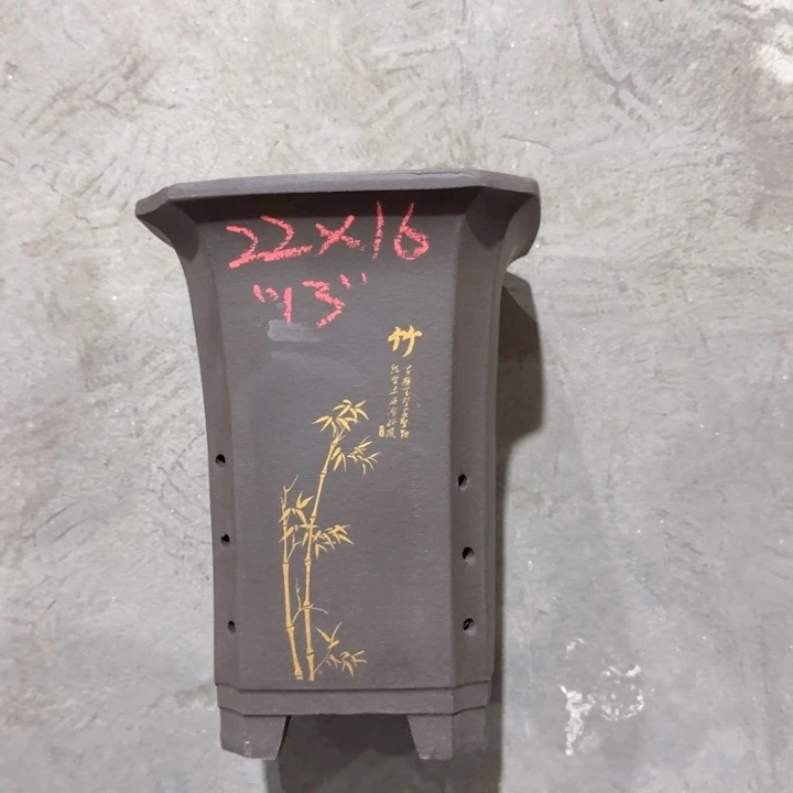 紫砂花盆22/16/13