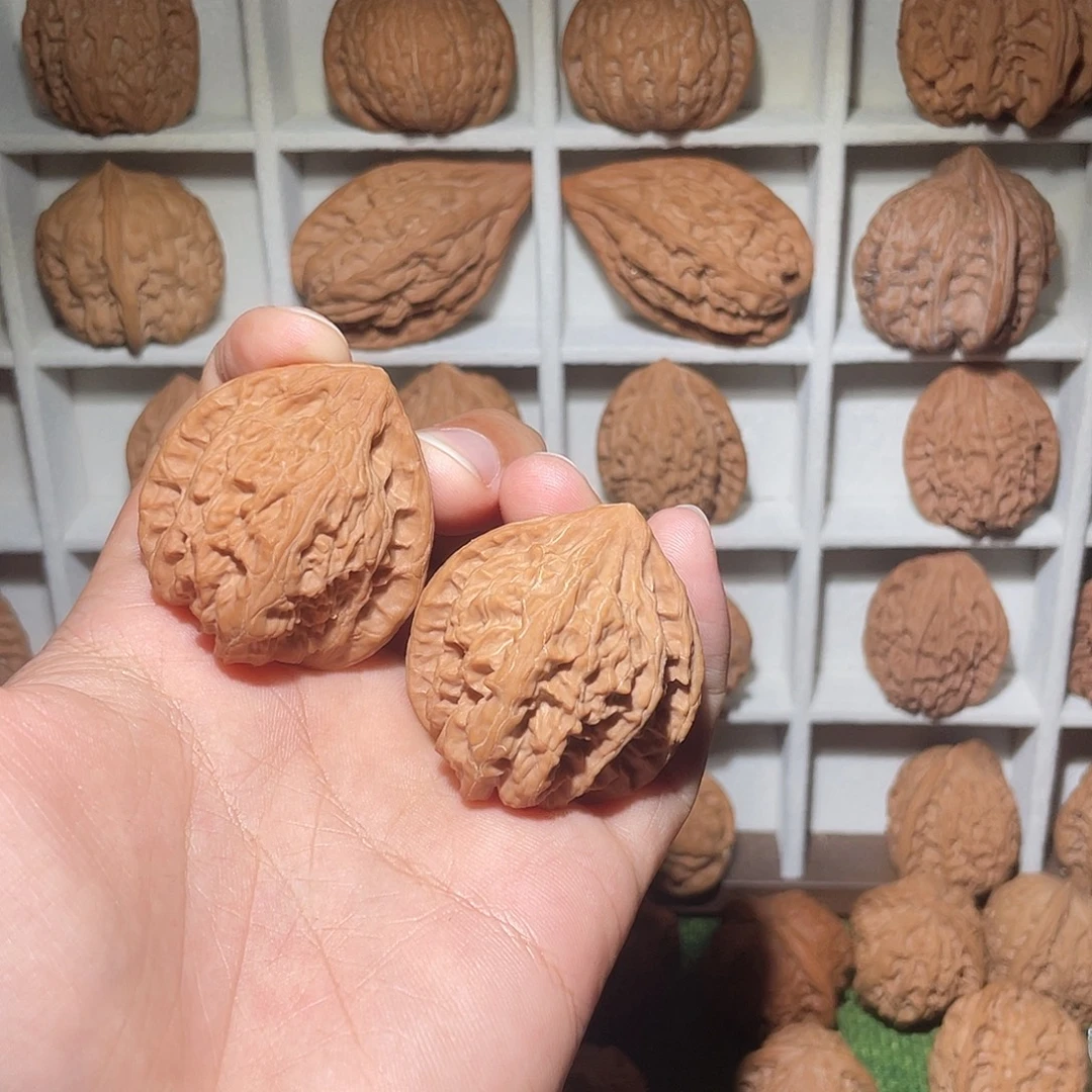 吊坠文玩核桃40火焰马蹄货头