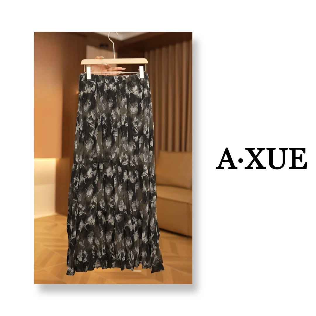 【花田】新款气质型半裙搭配遮肉显瘦裙子