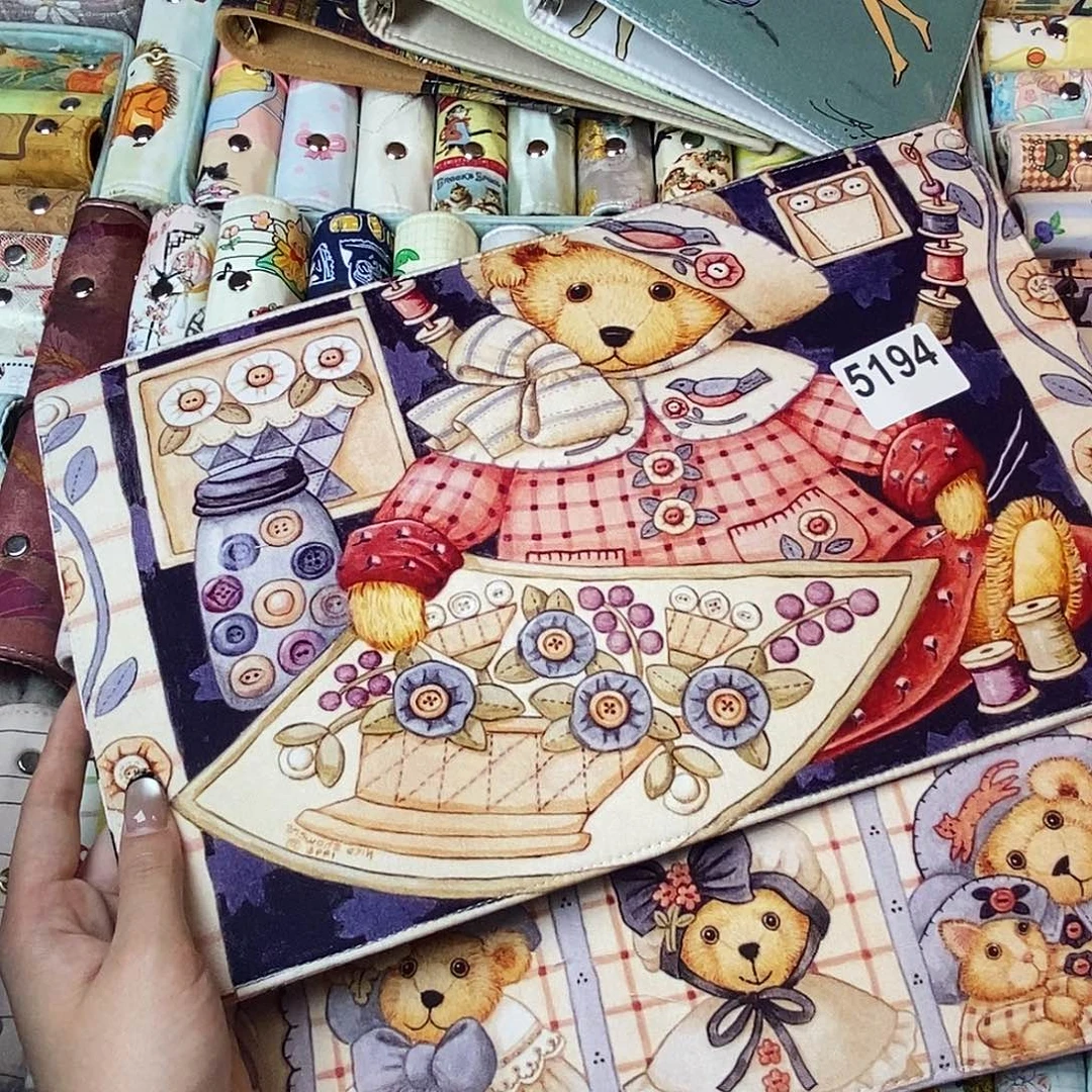 织绣A5活页不带纸5194