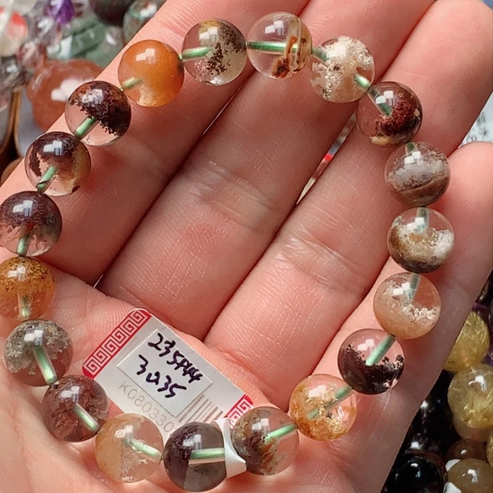 水晶手串未镶嵌天然