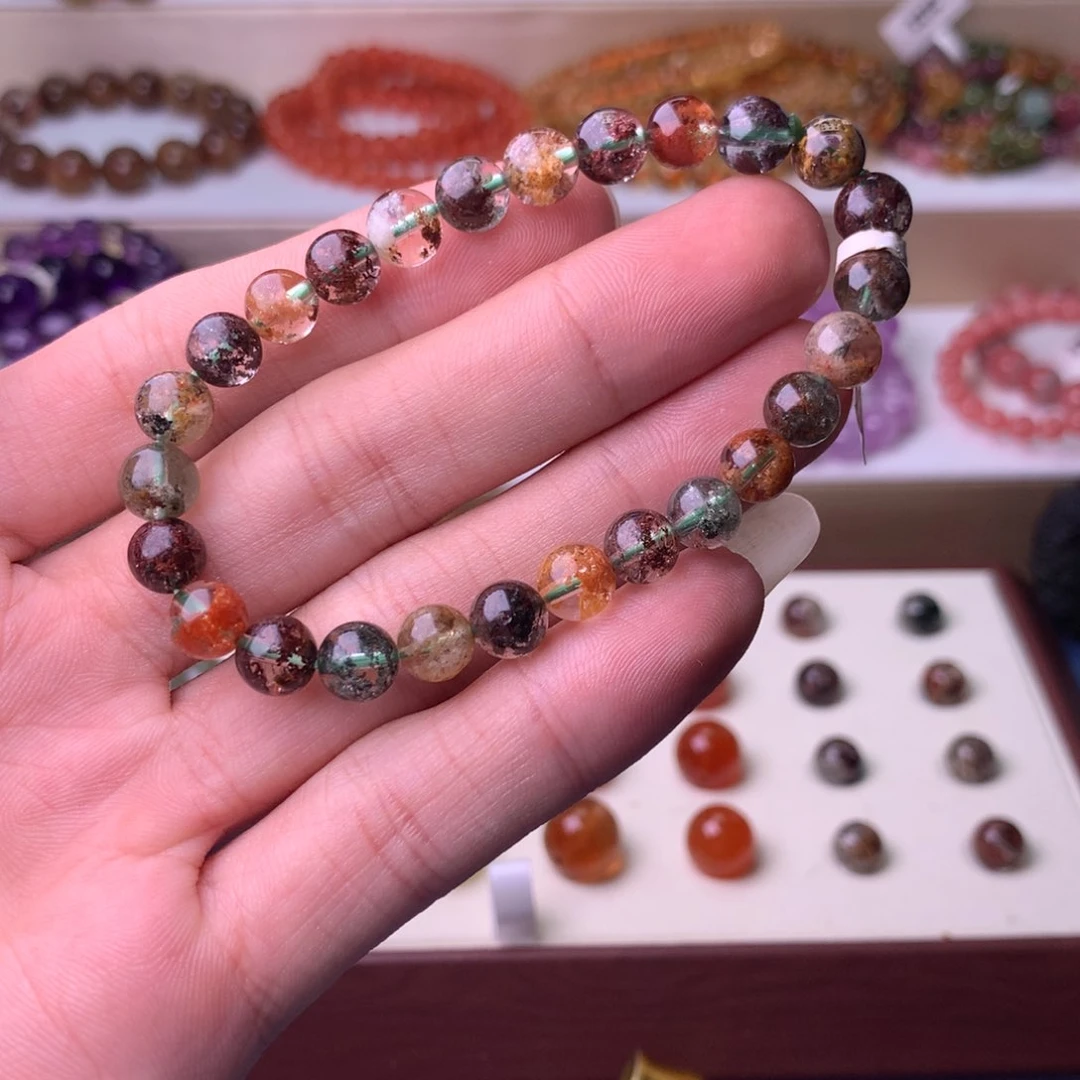 水晶手链未镶嵌水晶手串