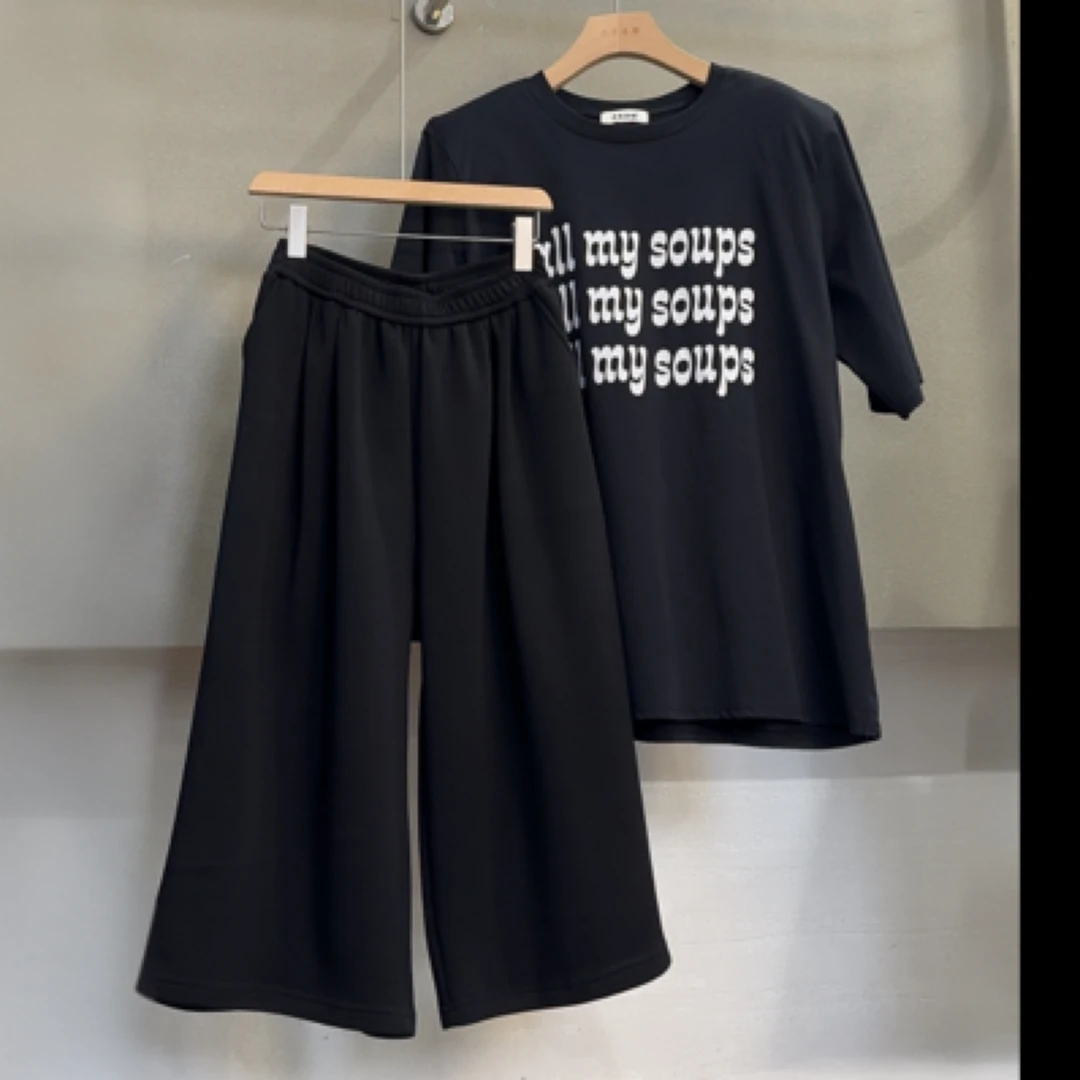 【花姐优选】2024秋季新款 1692#直筒时尚休闲百搭阔腿裤简约宽松