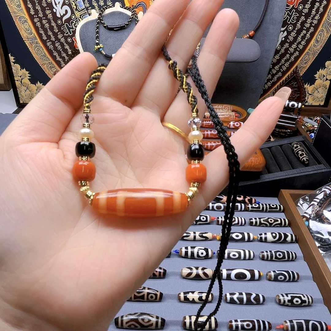 玛瑙/玉髓未镶嵌项链