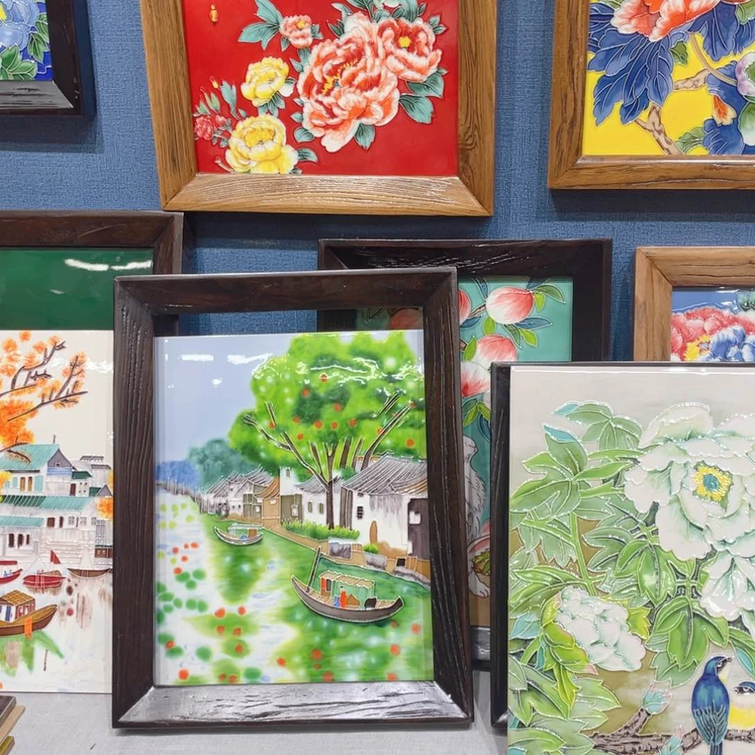 【闪购商品】瓷片苏*瑜春天配框