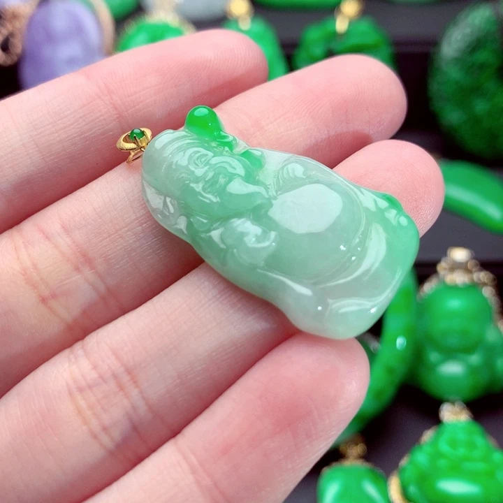 翡翠未镶嵌吊坠(不含链)吊坠