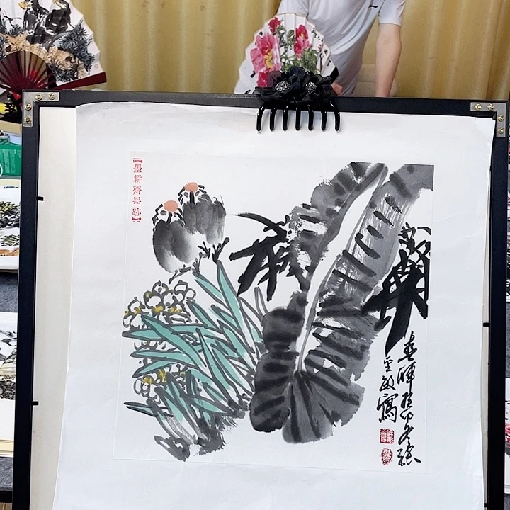 国画张圣敏先生纯手绘作品