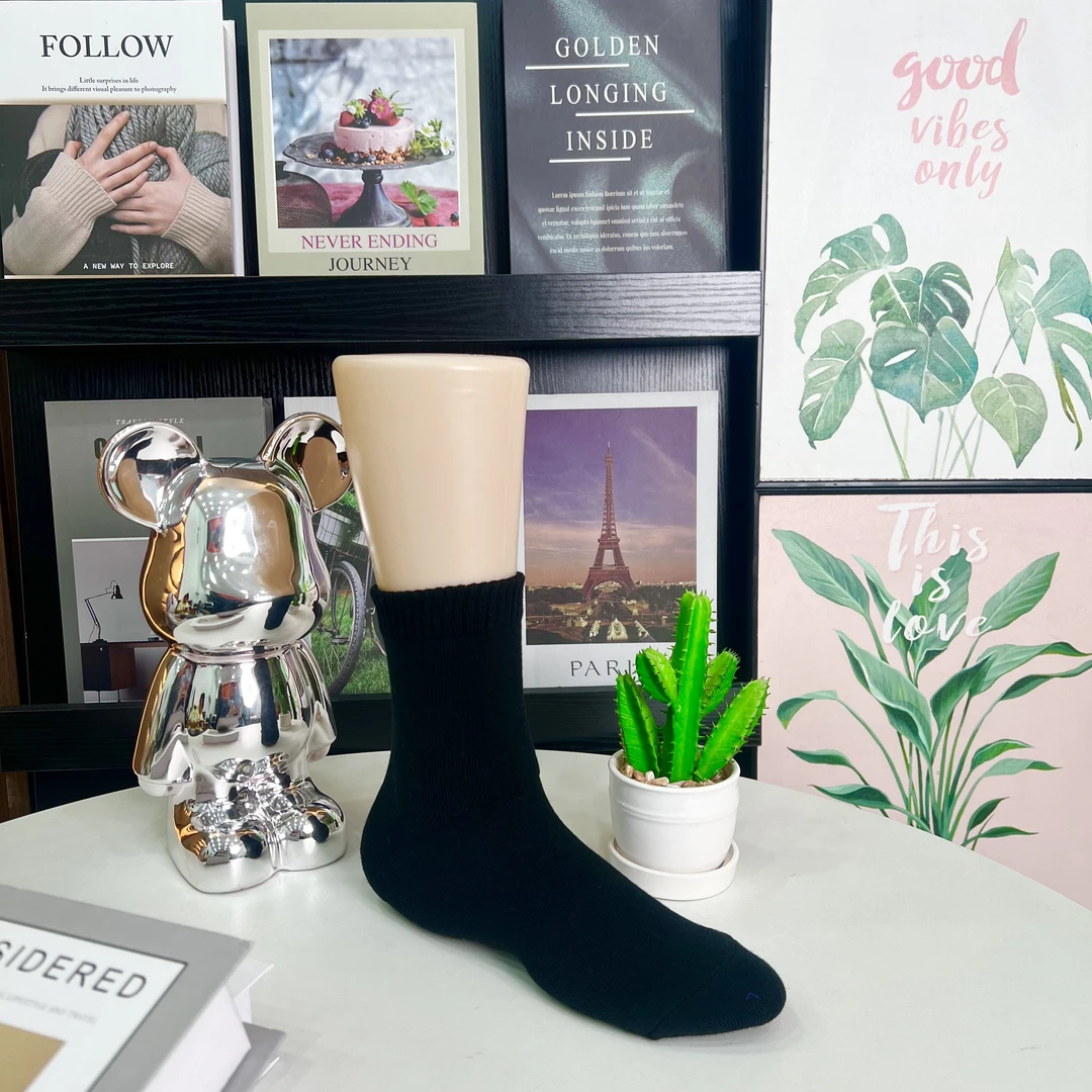 爆品-男袜-3双装四季春夏秋冬不臭脚透气棉袜新品