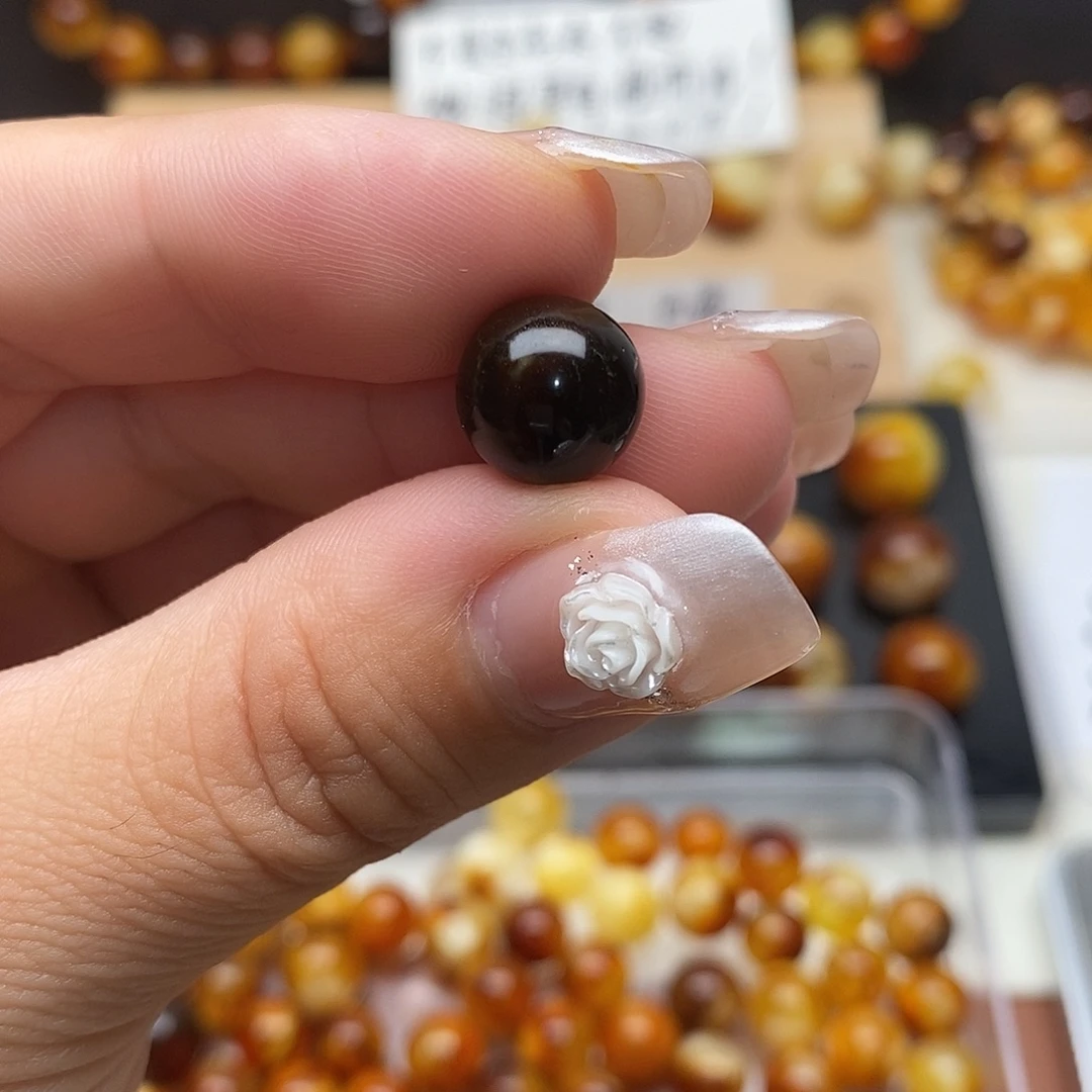 梦***都裸石虫珀未镶嵌蜜蜡