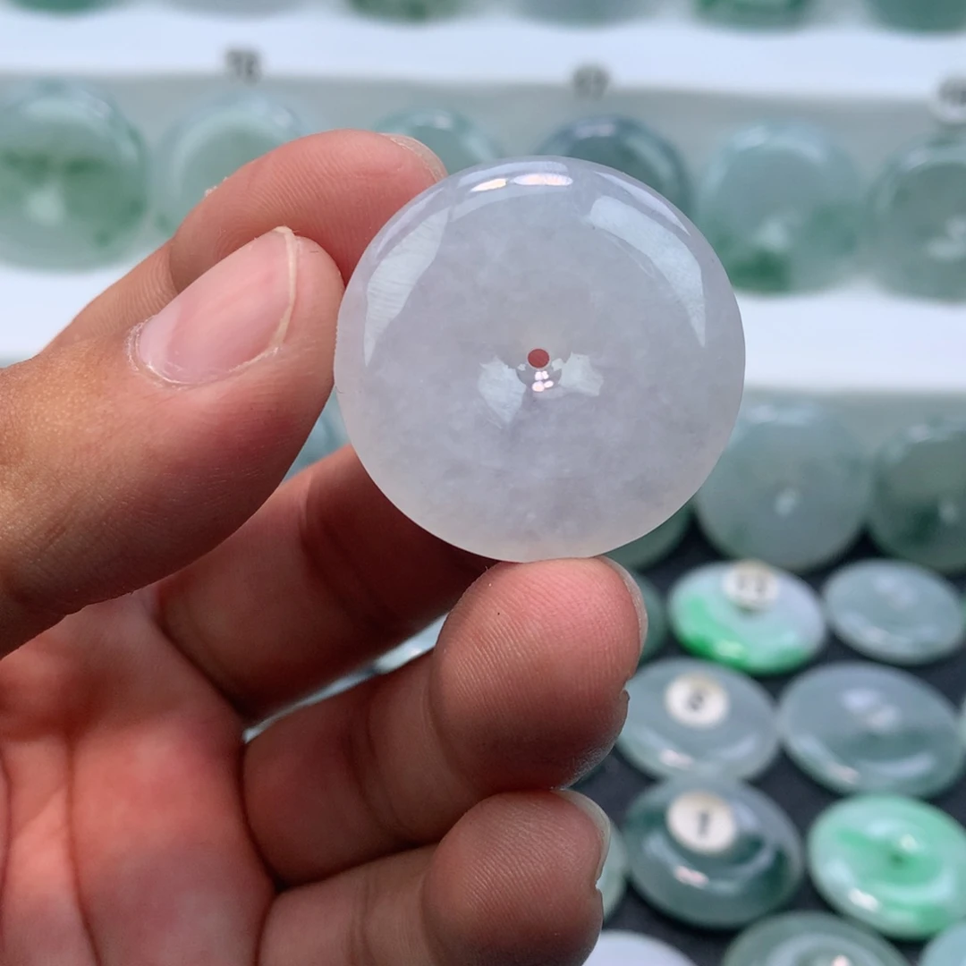 颈饰未镶嵌翡翠缅甸天然A货翡翠31.8-6.1