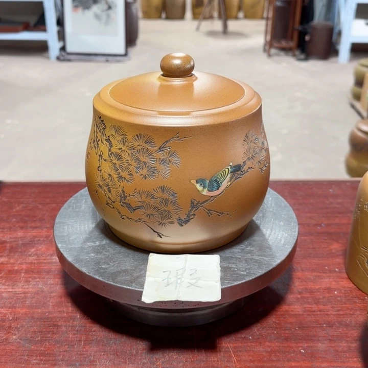 紫砂茶叶罐。。。。。。。。。。