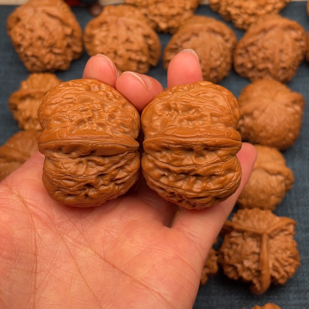 把件文玩核桃42毕业翘尖元宝