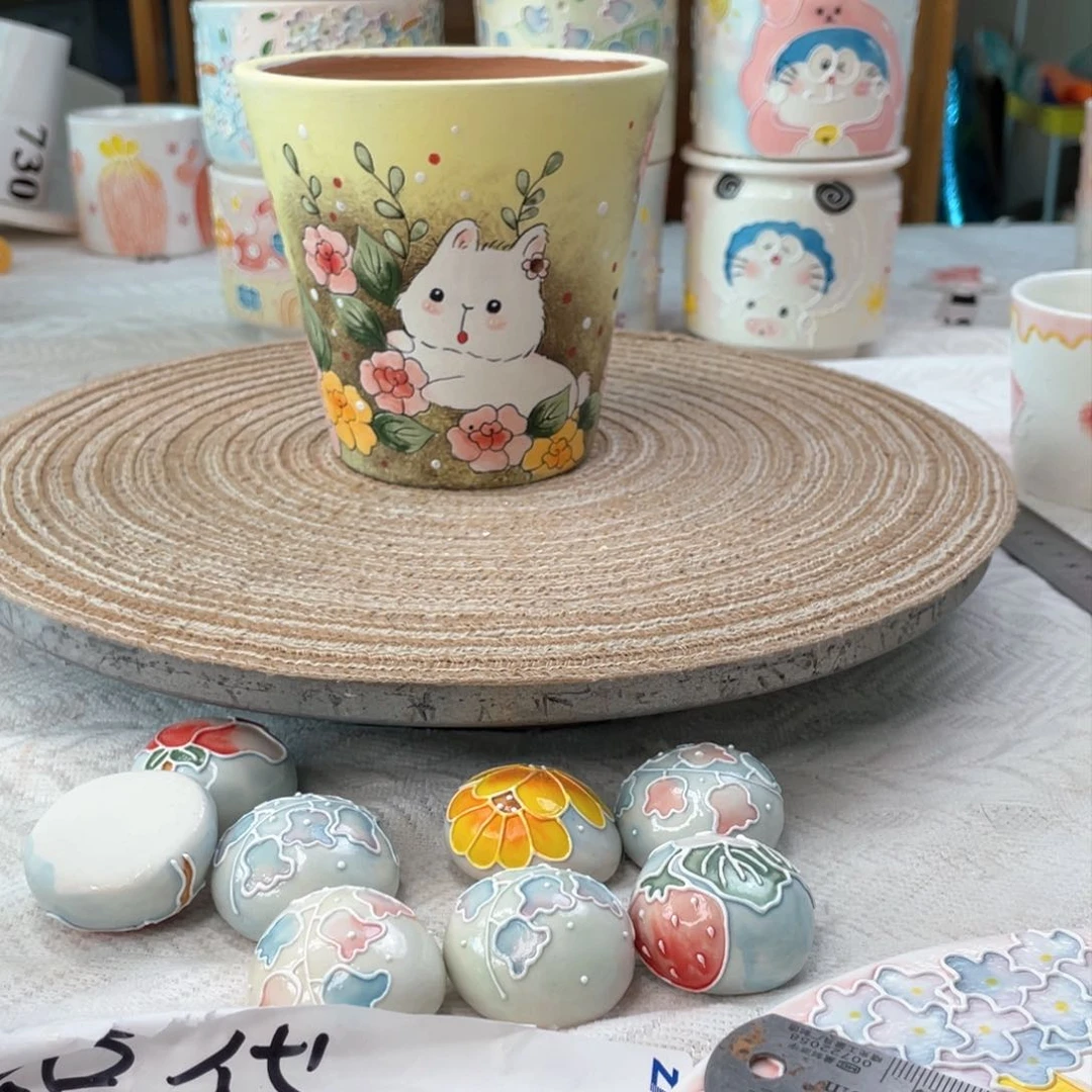 手绘手工制作陶瓷20