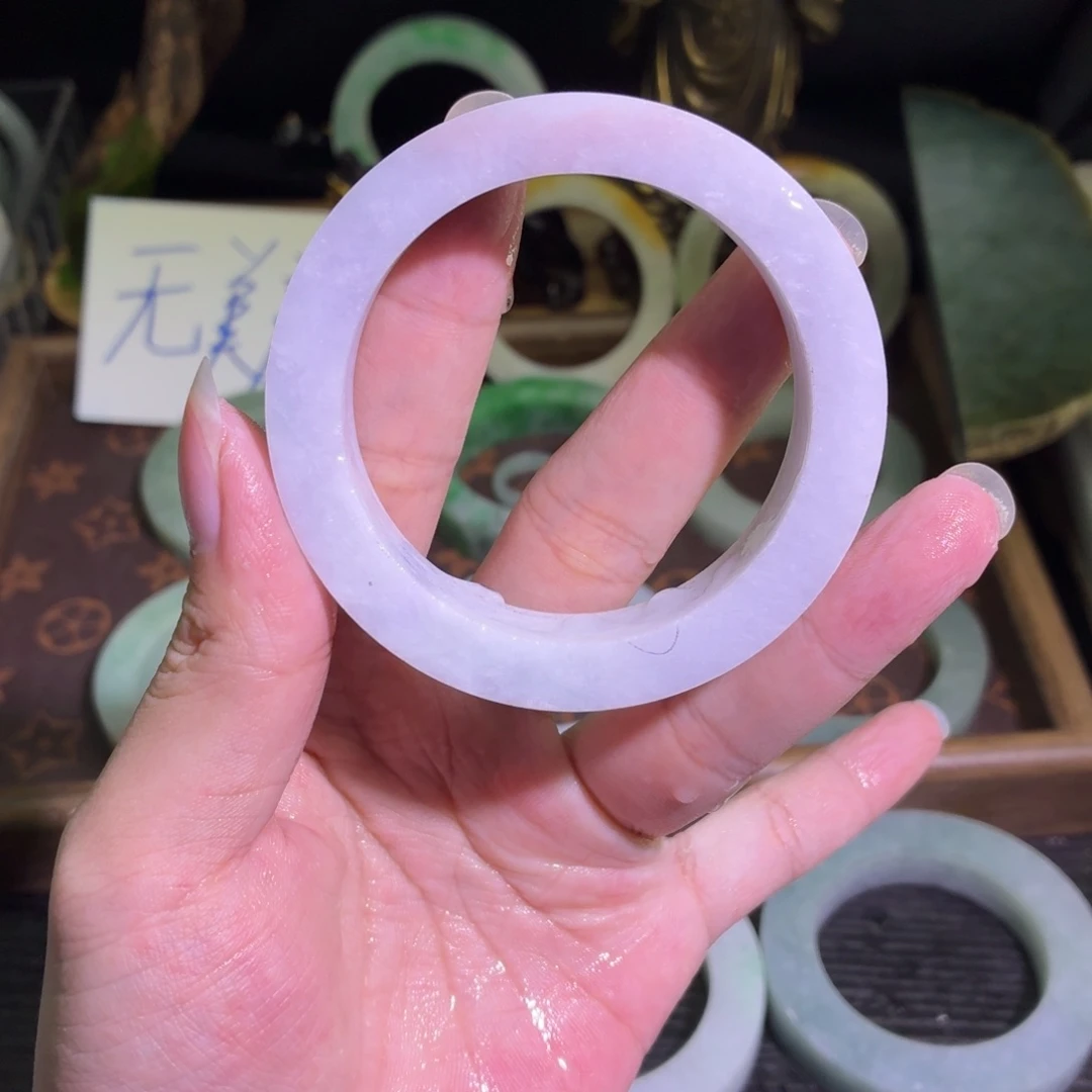 定制翡翠未镶嵌缅甸翡翠A货手镯毛胚定制