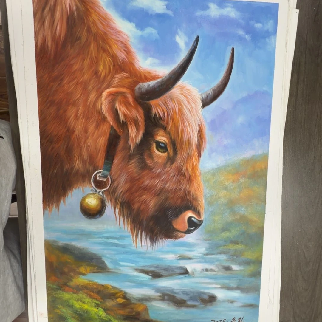 油画加油加油努力加油努力