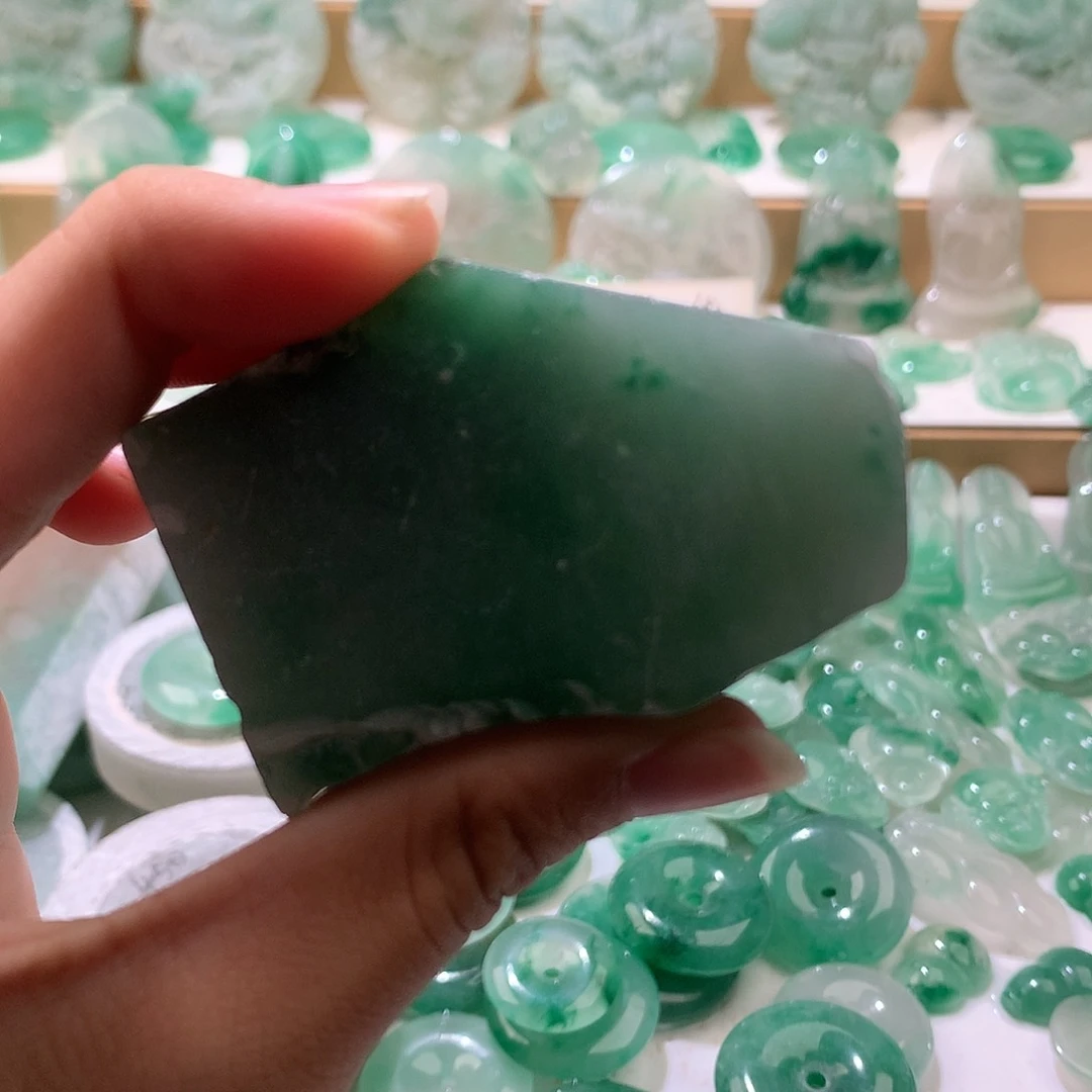 石英质玉未镶嵌珠宝半成品