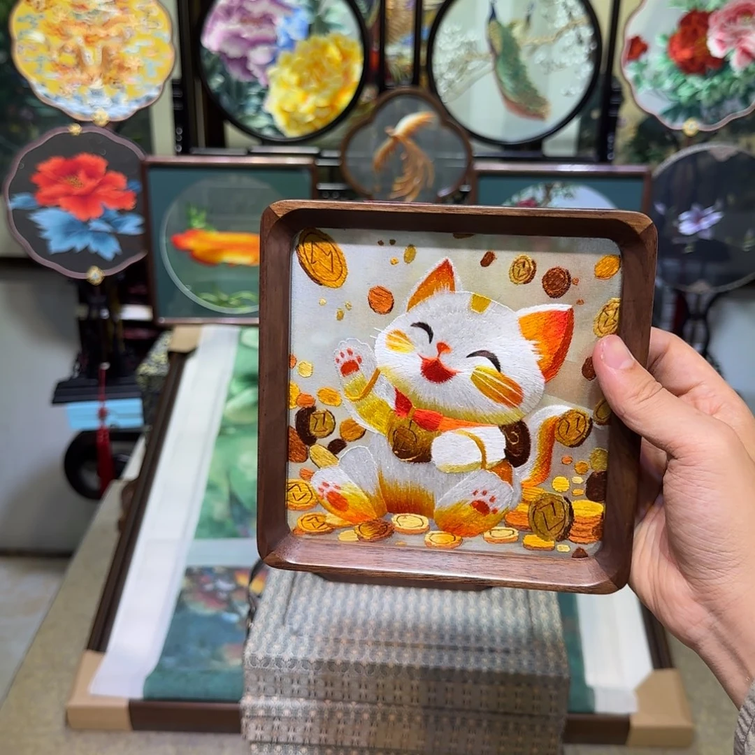 刺绣刺绣工艺精湛