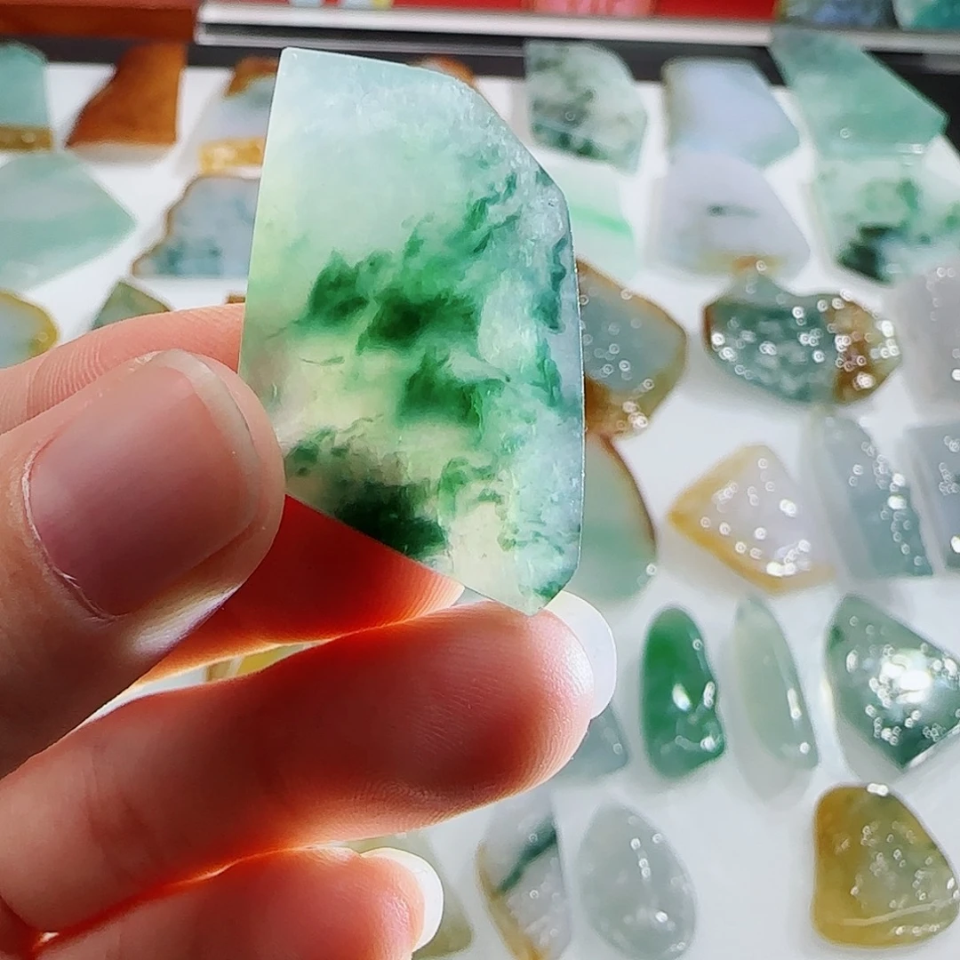 定制翡翠未镶嵌翡翠定制