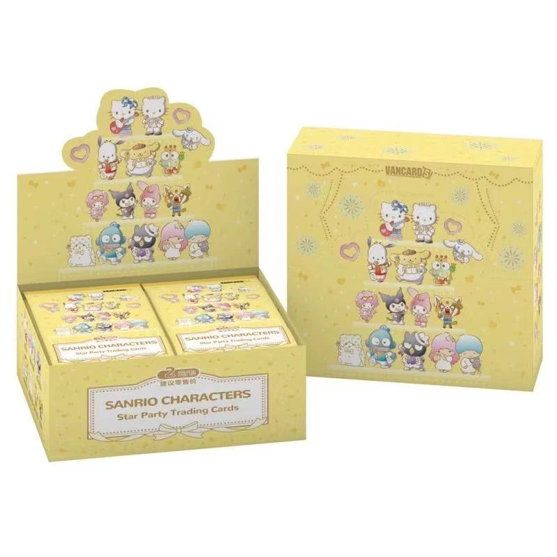 【猫猫狗狗】正版授权三丽鸥家族萌星派对收藏卡萌趣包卡牌