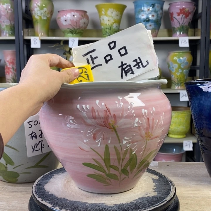 景德镇陶瓷花盆花盆