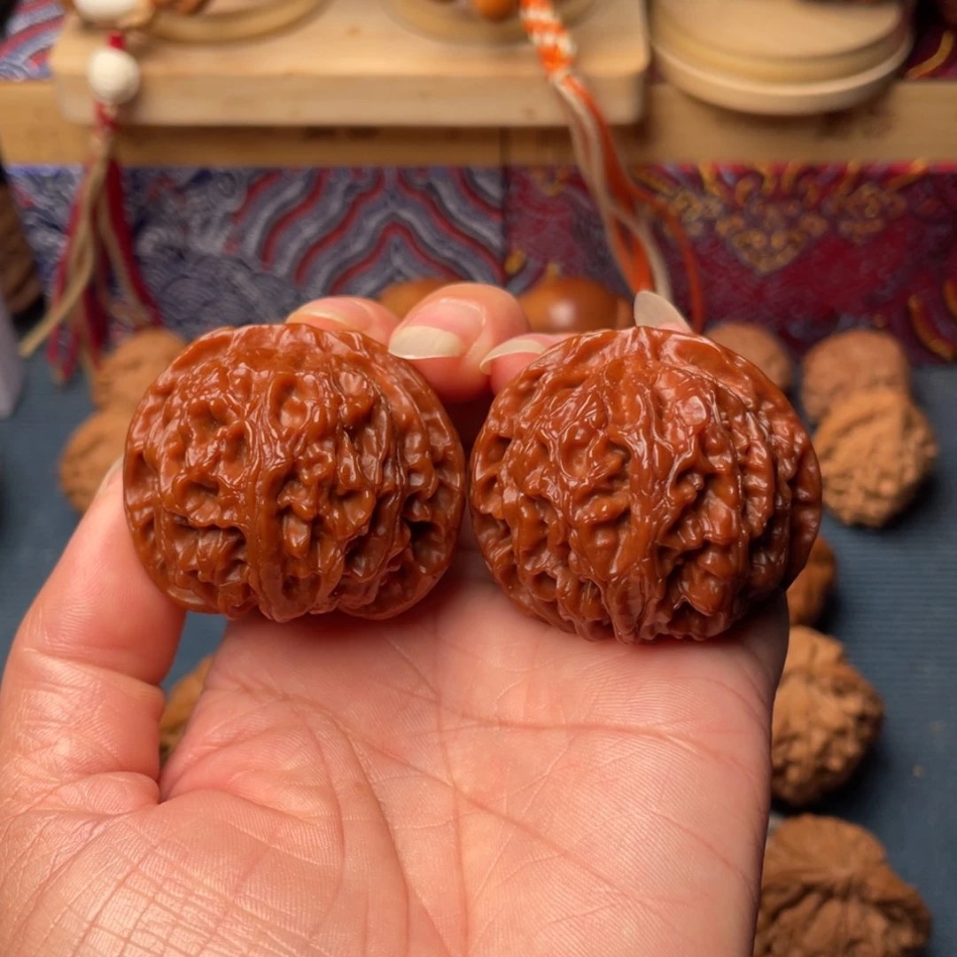 文玩核桃把件44苹果园