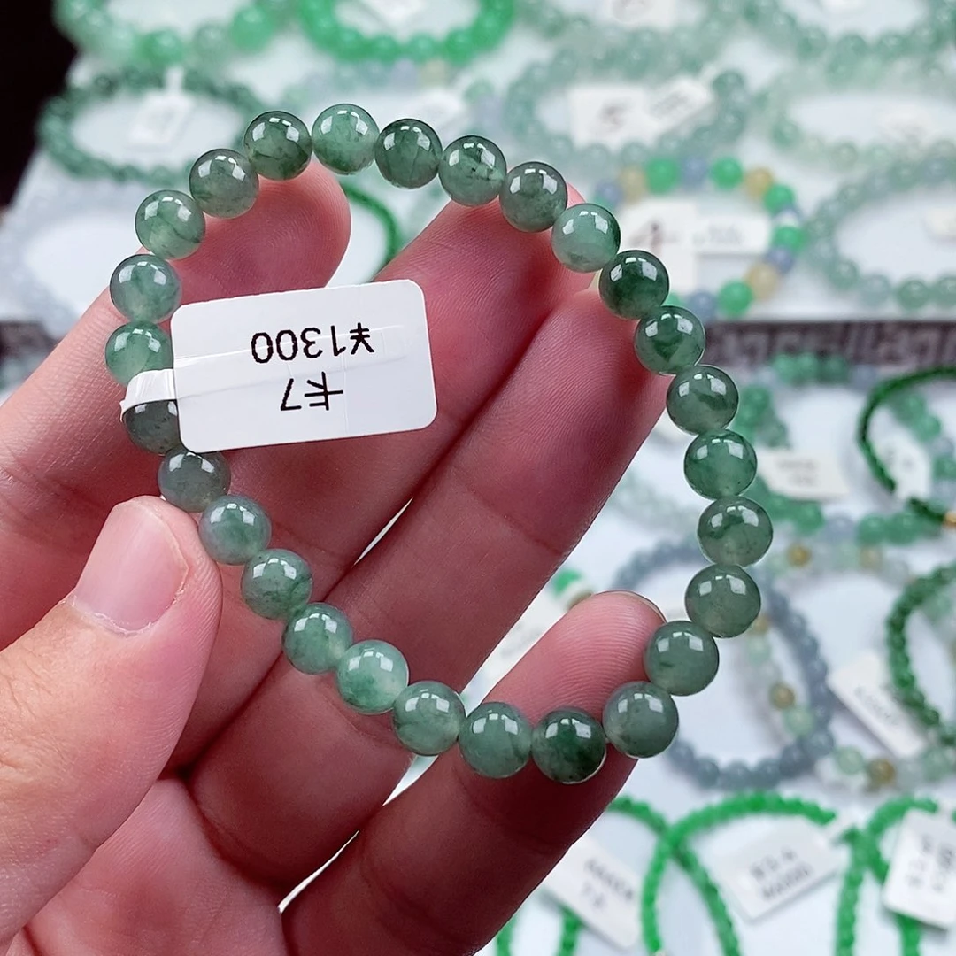 未镶嵌手链翡翠卡7