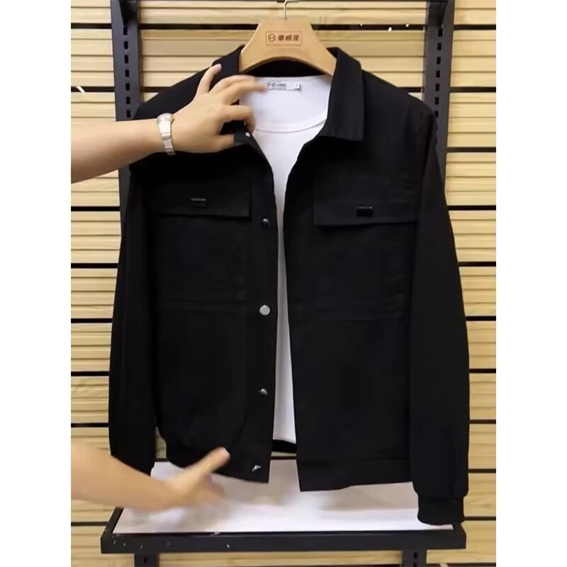 【现货】8812春季秋季男宽松透气休闲针织夹克外套休闲春秋两件套